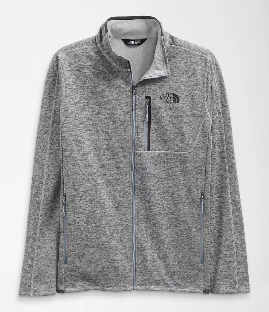 Pánské Mikiny The North Face Canyonlands Full Zip Šedé | TASXPIO-74