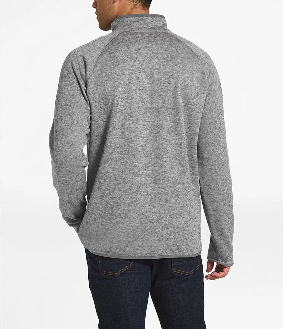 Pánské Mikiny The North Face Canyonlands ½ Zip—Tall Šedé | AQNTXCB-61