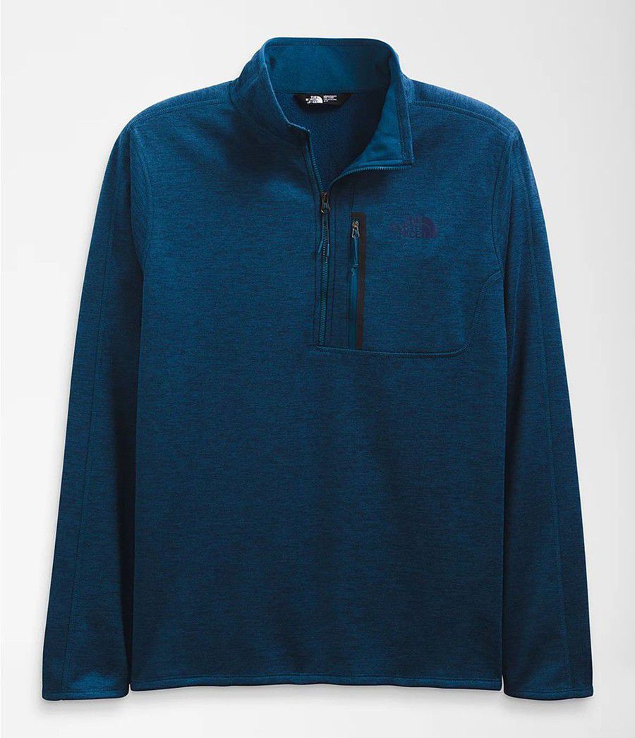 Pánské Mikiny The North Face Canyonlands ½ Zip Blankyt | USDZHVT-67