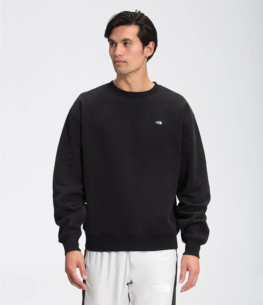 Pánské Mikiny The North Face City Standard Crew Černé | IEACZHW-16