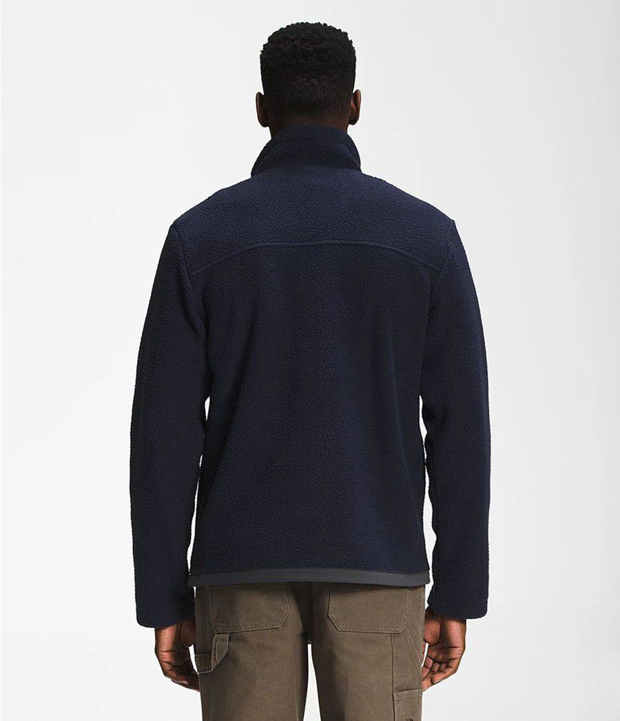 Pánské Mikiny The North Face Cragmont ¼ Snap Pullover Tmavě Blankyt | NTOEZVG-71