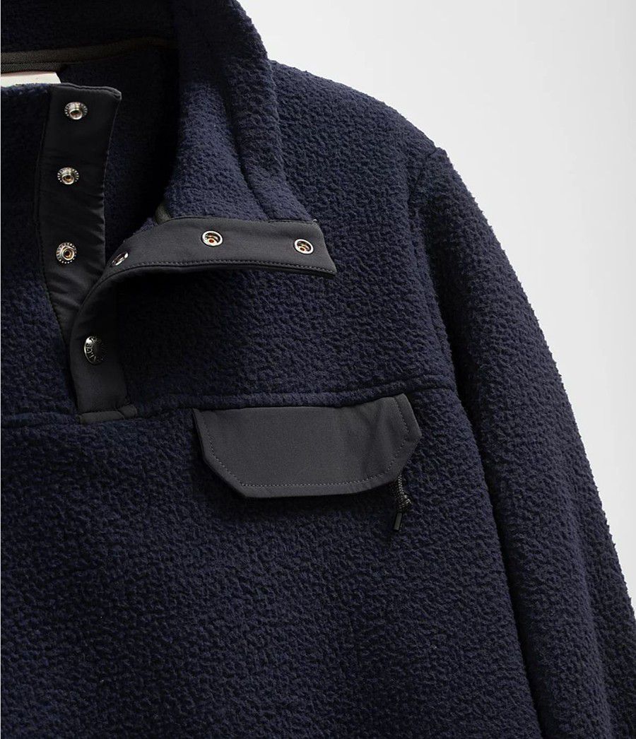 Pánské Mikiny The North Face Cragmont ¼ Snap Pullover Tmavě Blankyt | NTOEZVG-71