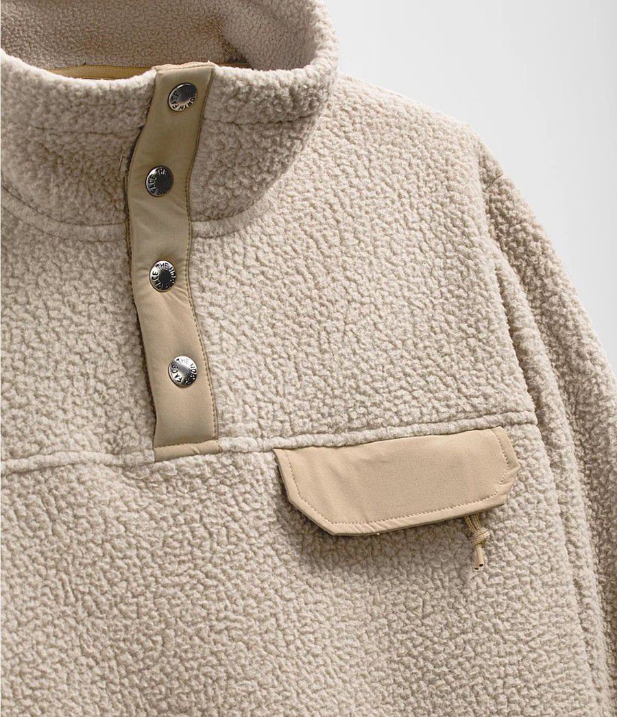 Pánské Mikiny The North Face Cragmont ¼ Snap Pullover Hnědé | GDLZIBY-19