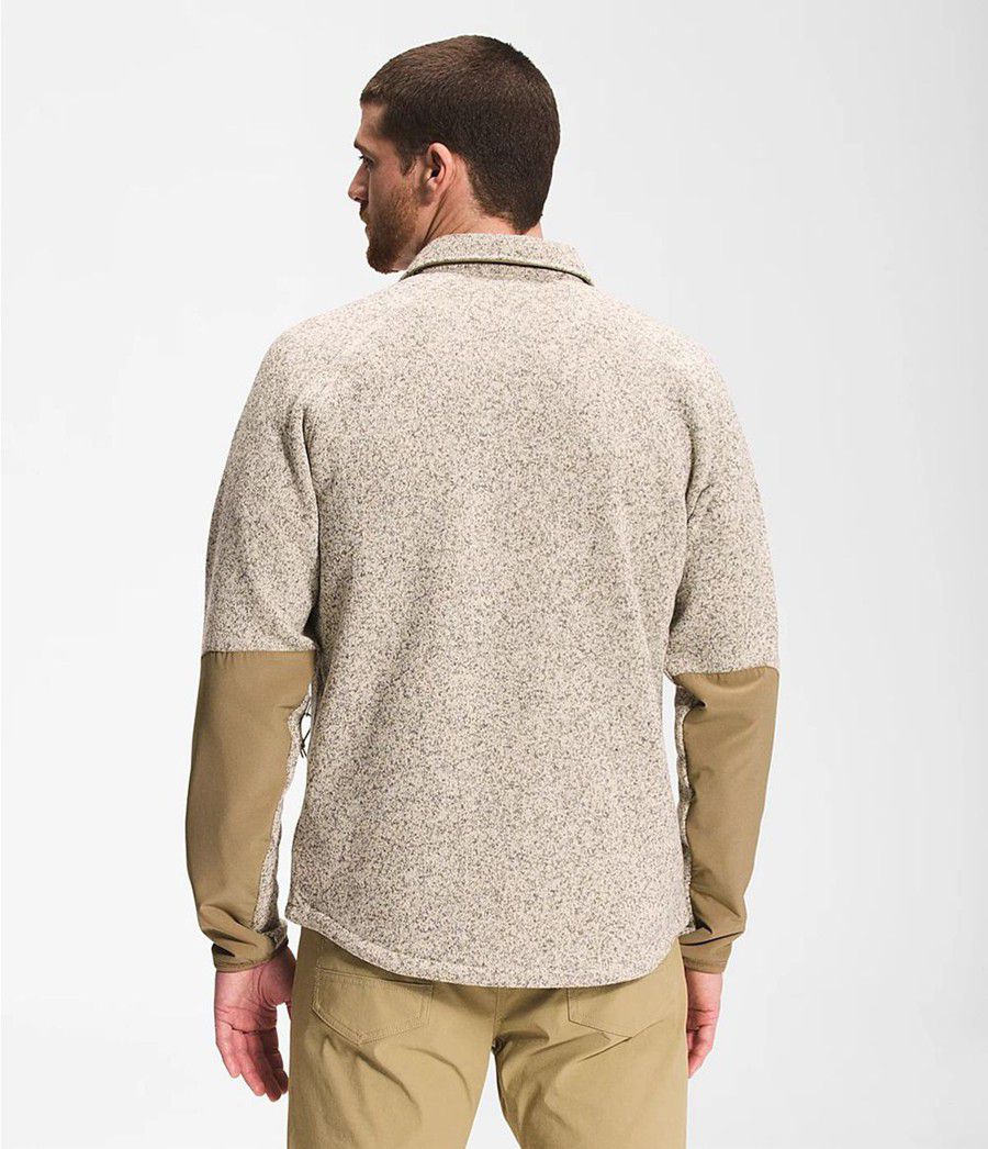 Pánské Mikiny The North Face Gordon Lyons Shacket Hnědé | GVWEROU-80