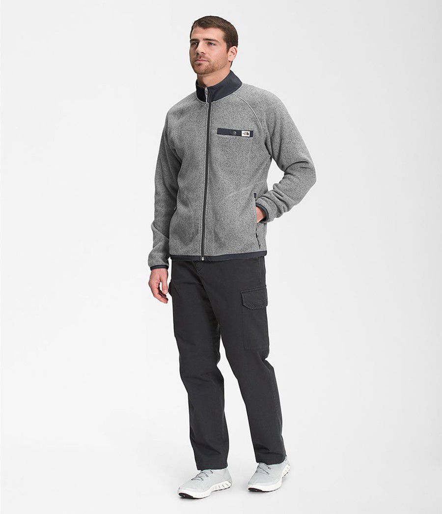 Pánské Mikiny The North Face Gordon Lyons Full Zip Šedé | DCGBULJ-53