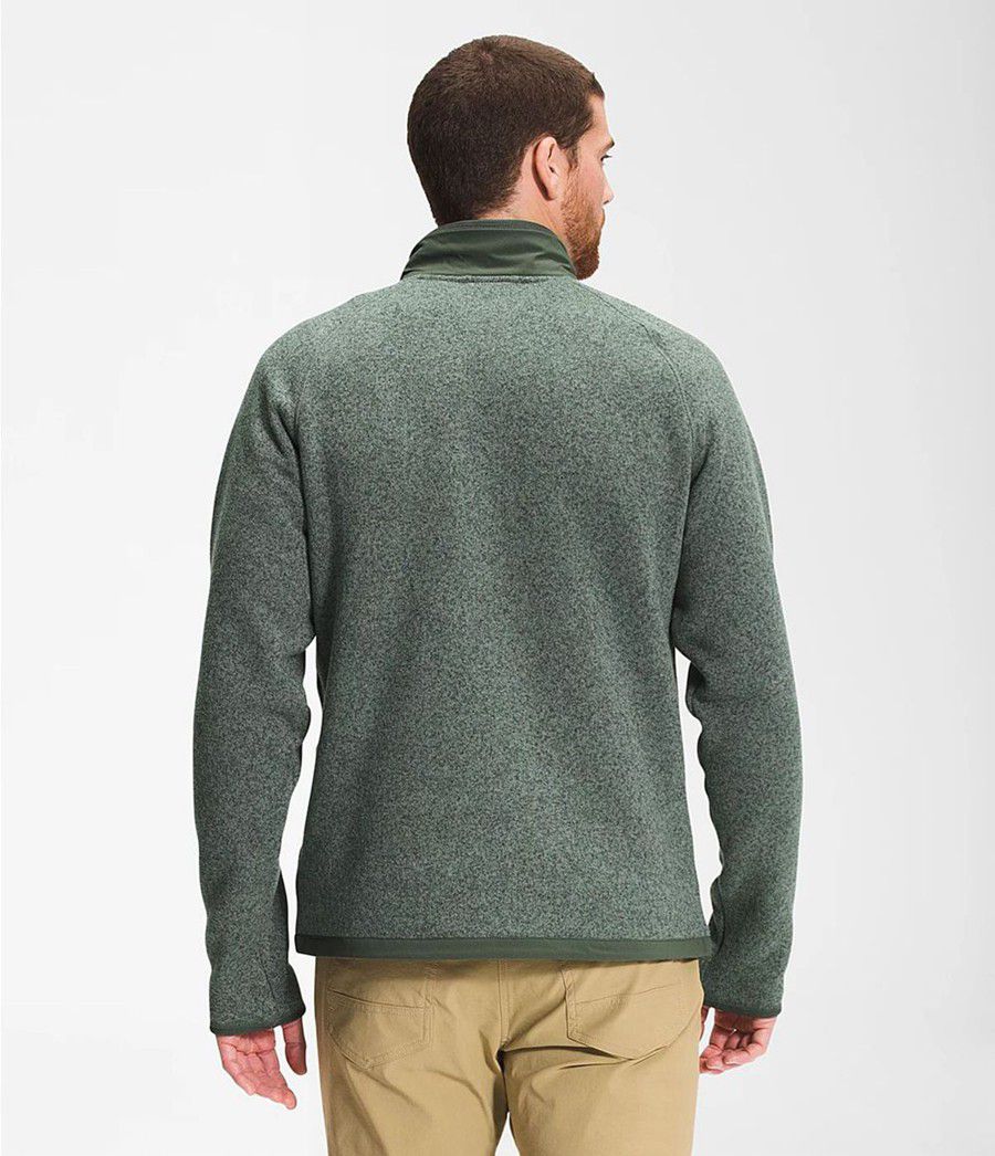 Pánské Mikiny The North Face Gordon Lyons Full Zip Zelene | EUNDWOC-24