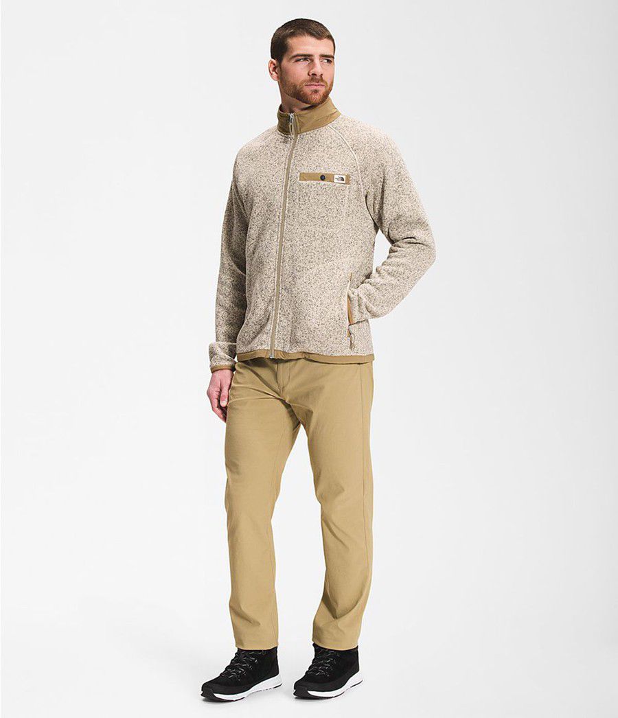 Pánské Mikiny The North Face Gordon Lyons Full Zip Hnědé | EFYJSGP-93