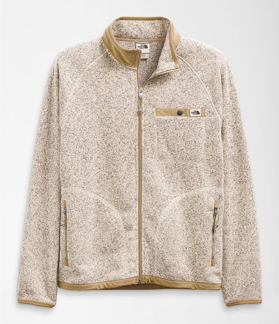 Pánské Mikiny The North Face Gordon Lyons Full Zip Hnědé | EFYJSGP-93