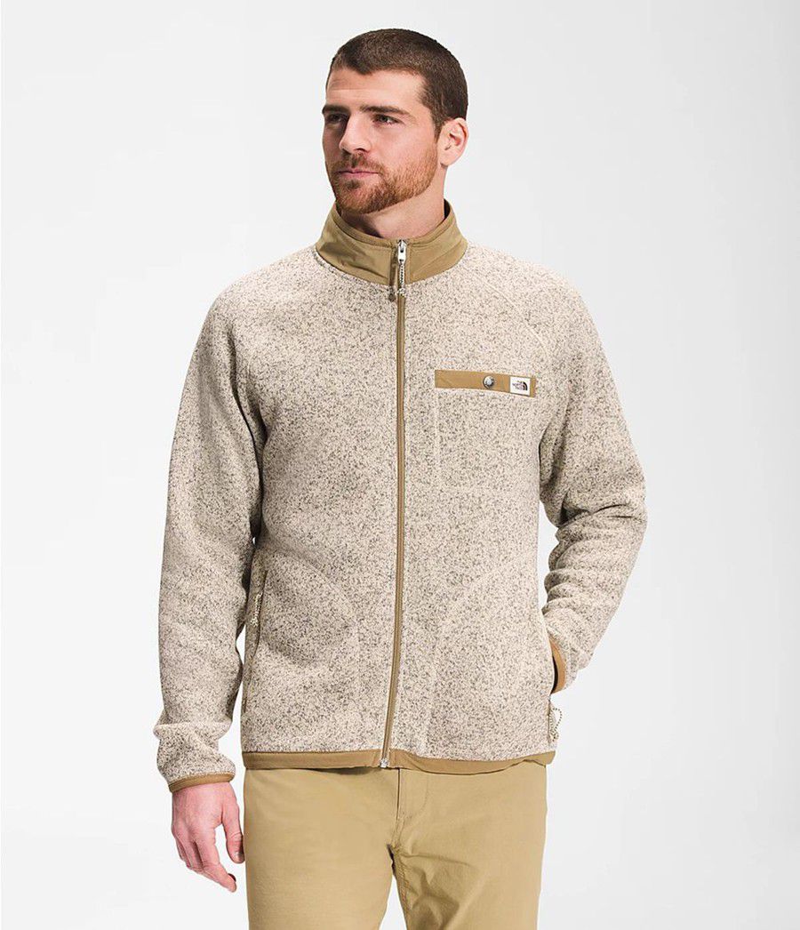 Pánské Mikiny The North Face Gordon Lyons Full Zip Hnědé | EFYJSGP-93