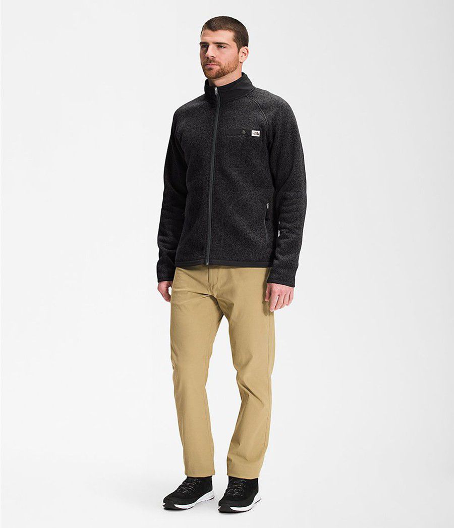 Pánské Mikiny The North Face Gordon Lyons Full Zip Černé | KTWIOSE-89