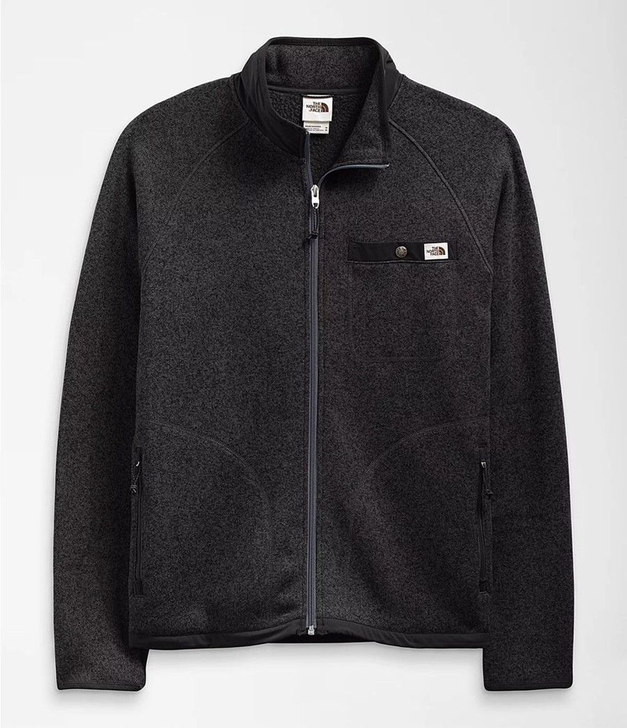 Pánské Mikiny The North Face Gordon Lyons Full Zip Černé | KTWIOSE-89