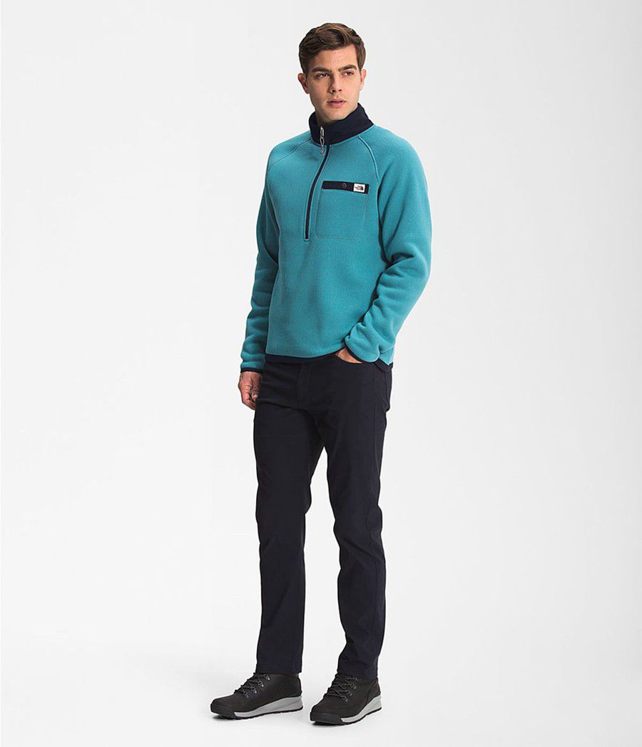 Pánské Mikiny The North Face Gordon Lyons ¼ Zip Blankyt | TPNRLKY-48