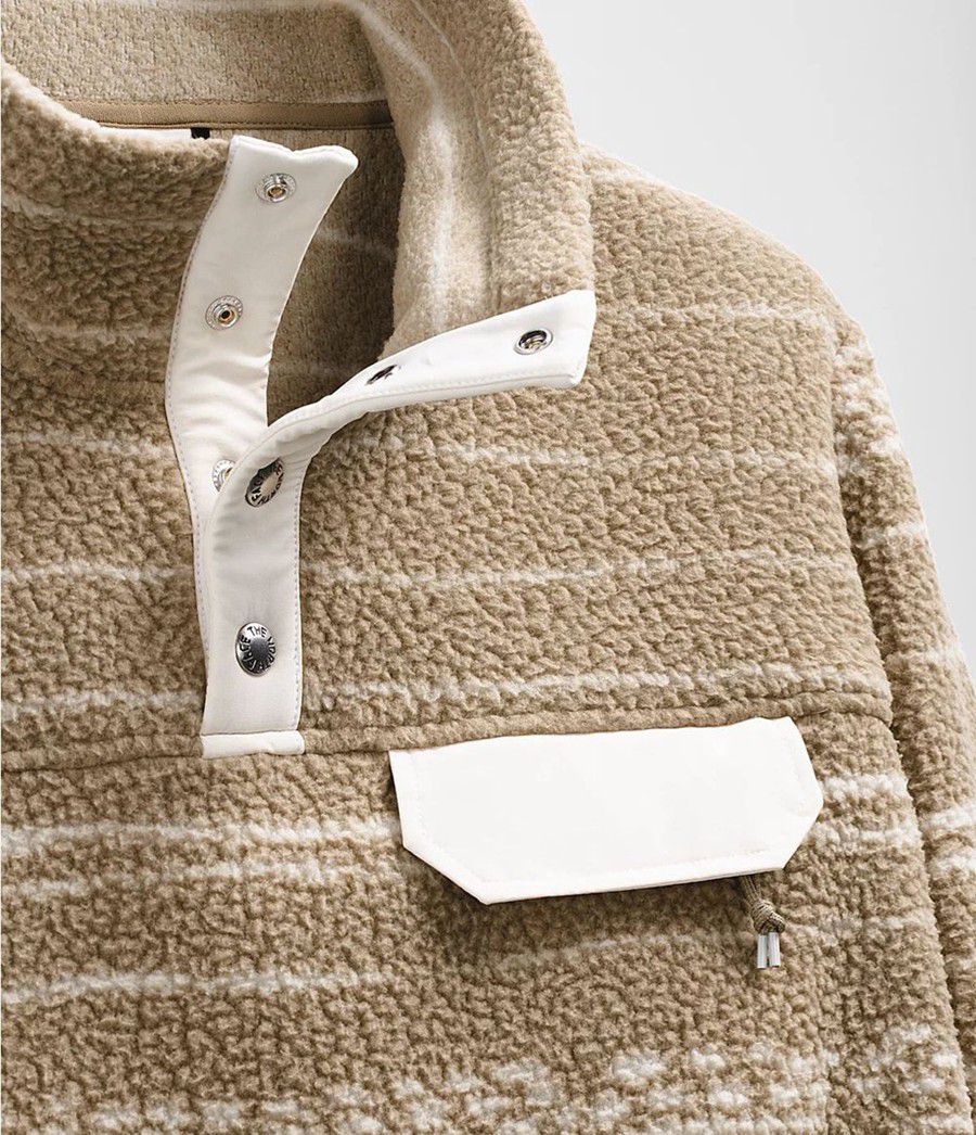 Pánské Mikiny The North Face Printed Cragmont ¼ Snap Pullover Hnědé | RUIXVSG-48