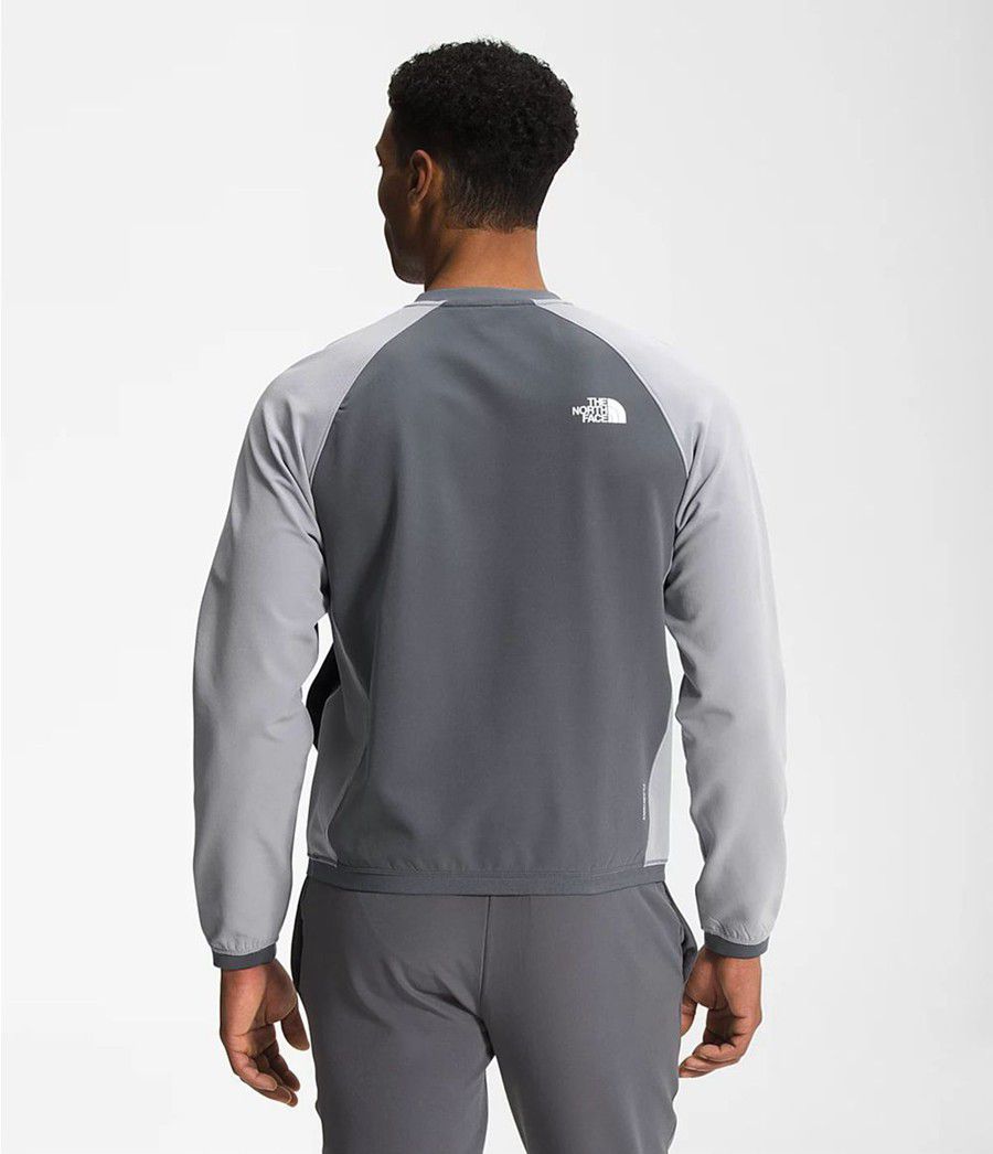 Pánské Mikiny The North Face Tekware® Fleece Crewneck Šedé | MOEHUPC-70