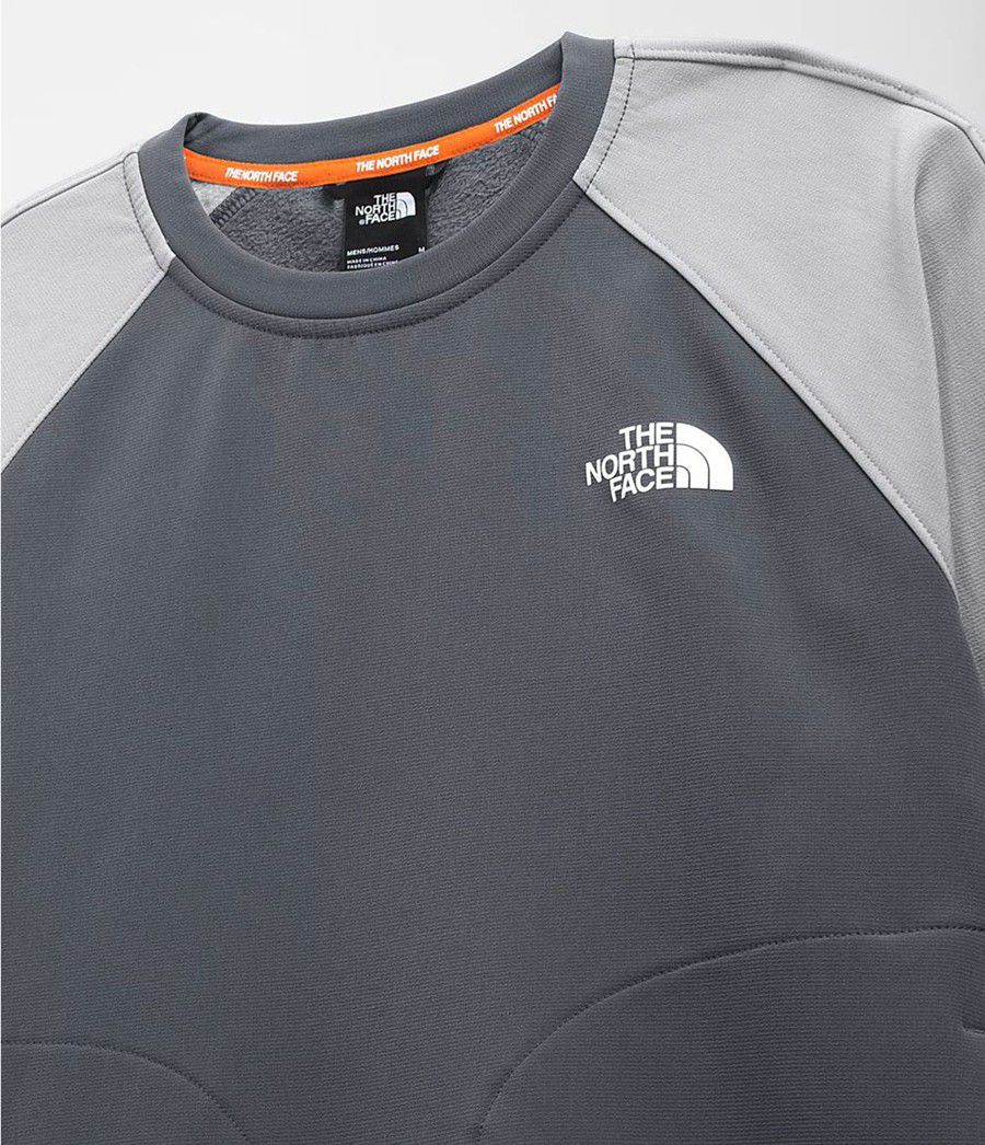 Pánské Mikiny The North Face Tekware® Fleece Crewneck Šedé | MOEHUPC-70