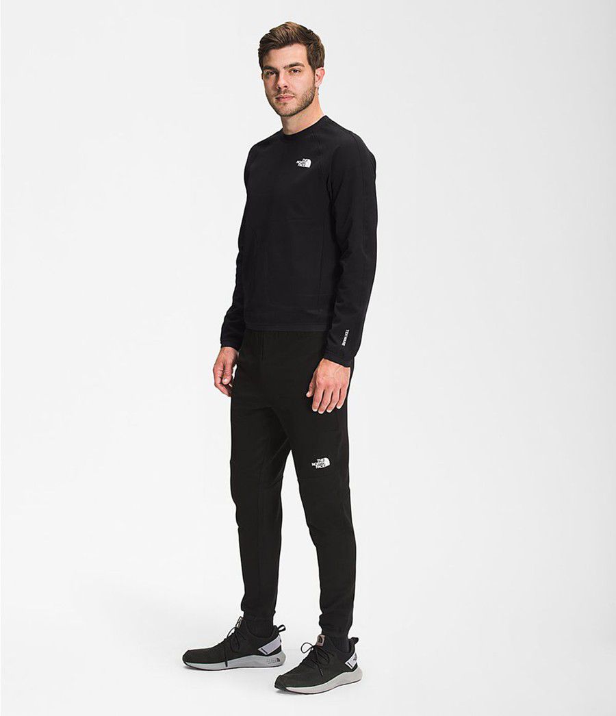 Pánské Mikiny The North Face Tekware® Fleece Crewneck Černé | OPBZGRN-96