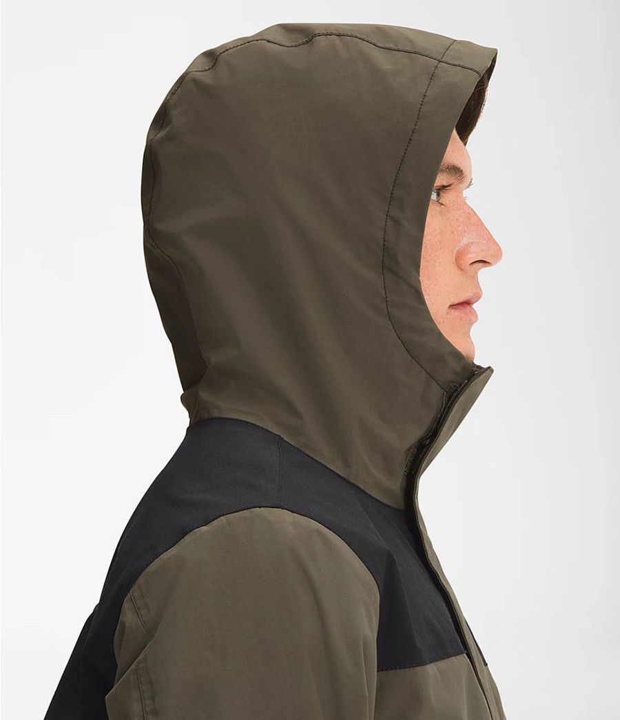Pánské Parkas The North Face City Breeze Rain Černé | CHLZGAJ-81