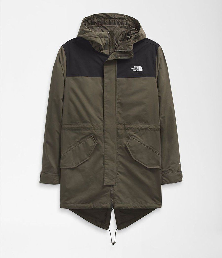 Pánské Parkas The North Face City Breeze Rain Černé | CHLZGAJ-81