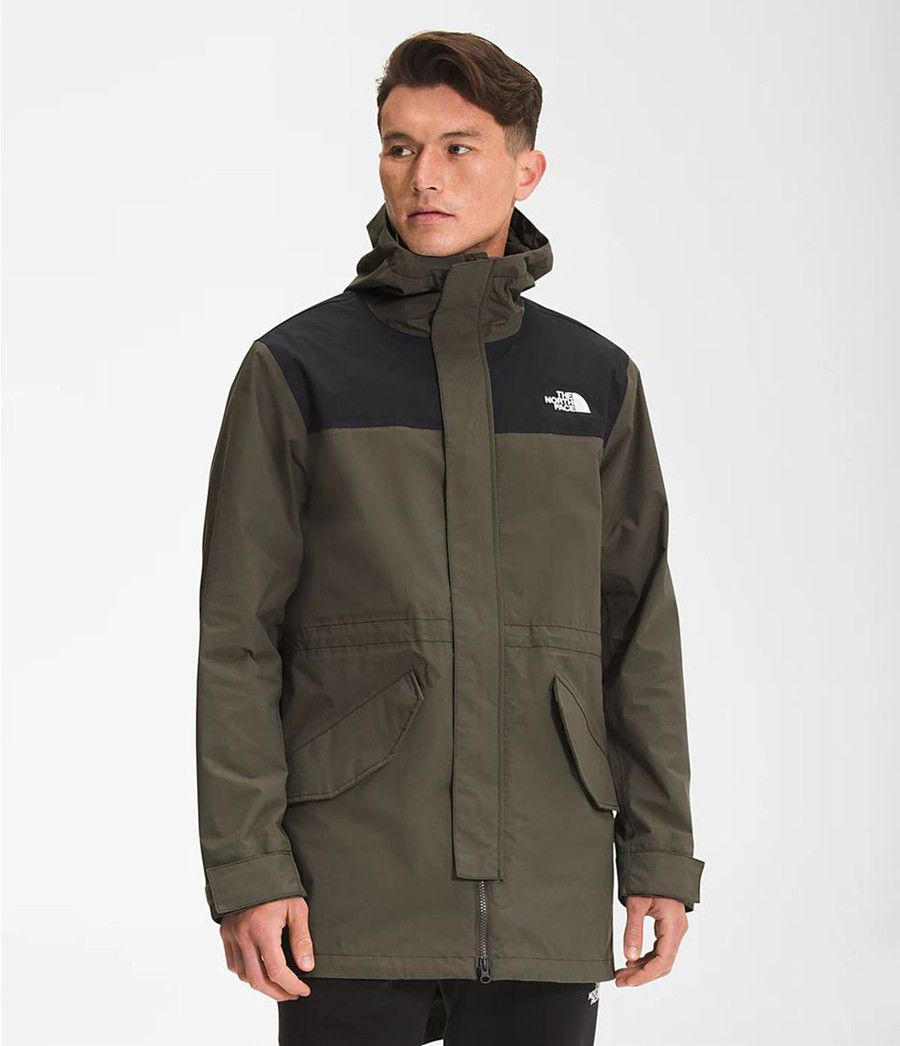 Pánské Parkas The North Face City Breeze Rain Černé | CHLZGAJ-81