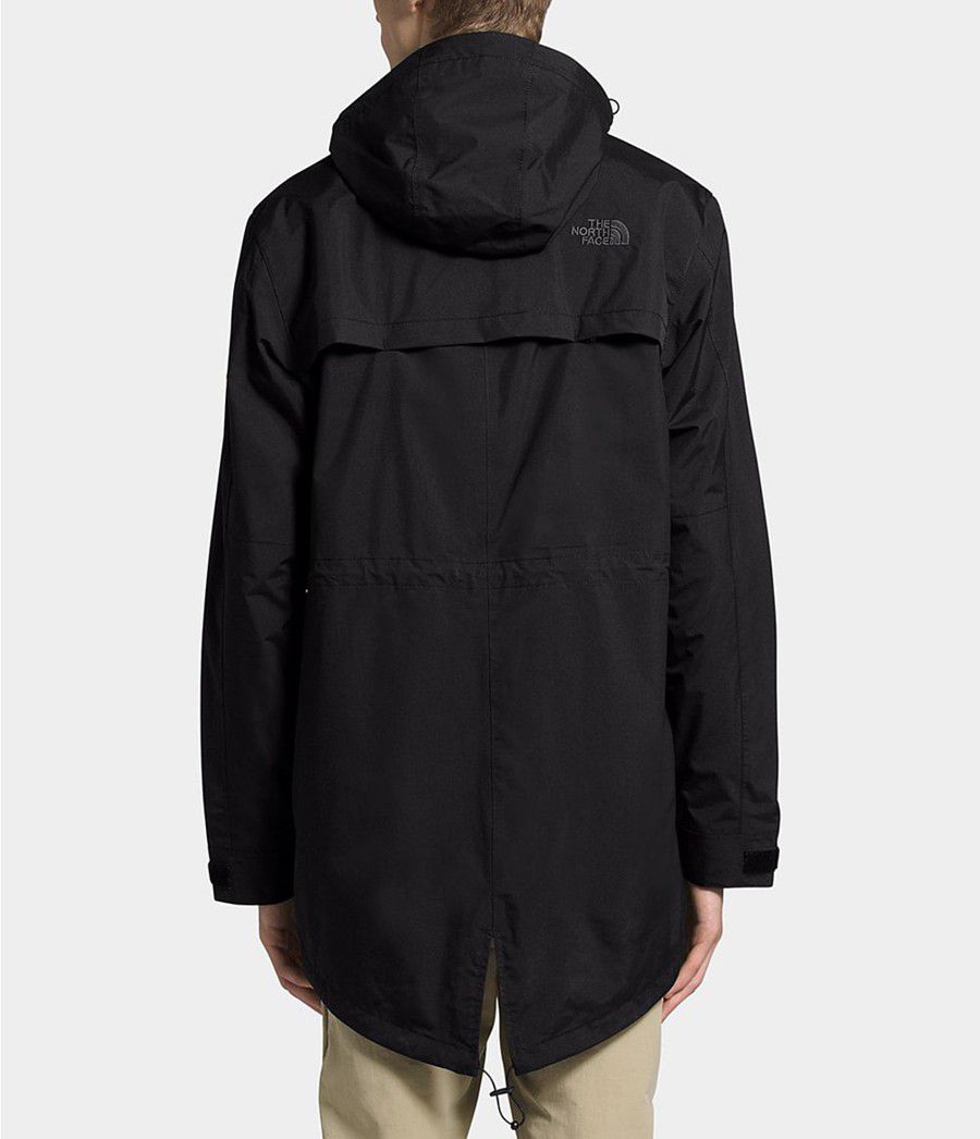 Pánské Parkas The North Face City Breeze Rain Černé | BRLXWDC-58