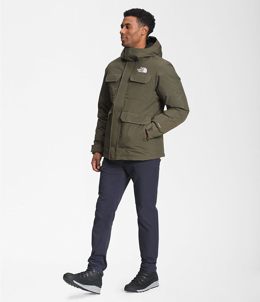 Pánské Parkas The North Face Cypress Olivy Zelené | NPMVKZB-59