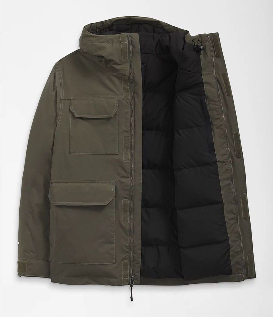 Pánské Parkas The North Face Cypress Olivy Zelené | NPMVKZB-59