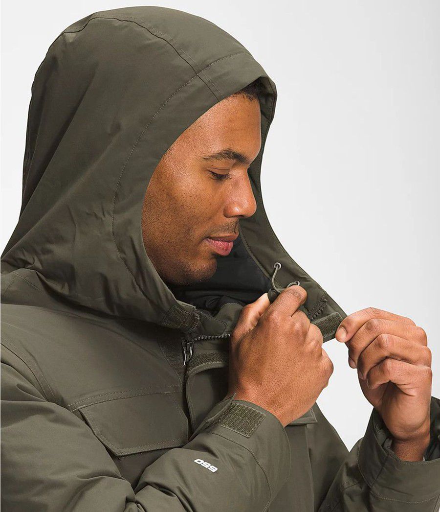 Pánské Parkas The North Face Cypress Olivy Zelené | NPMVKZB-59