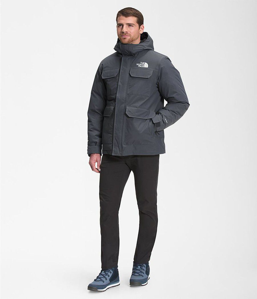 Pánské Parkas The North Face Cypress Šedé | TOVZNDB-69