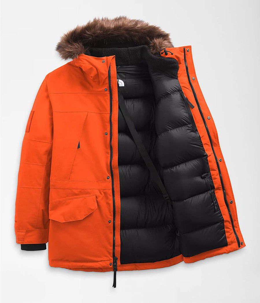 Pánské Parkas The North Face Expedition Mcmurdo Oranžové | GSFRWIE-64