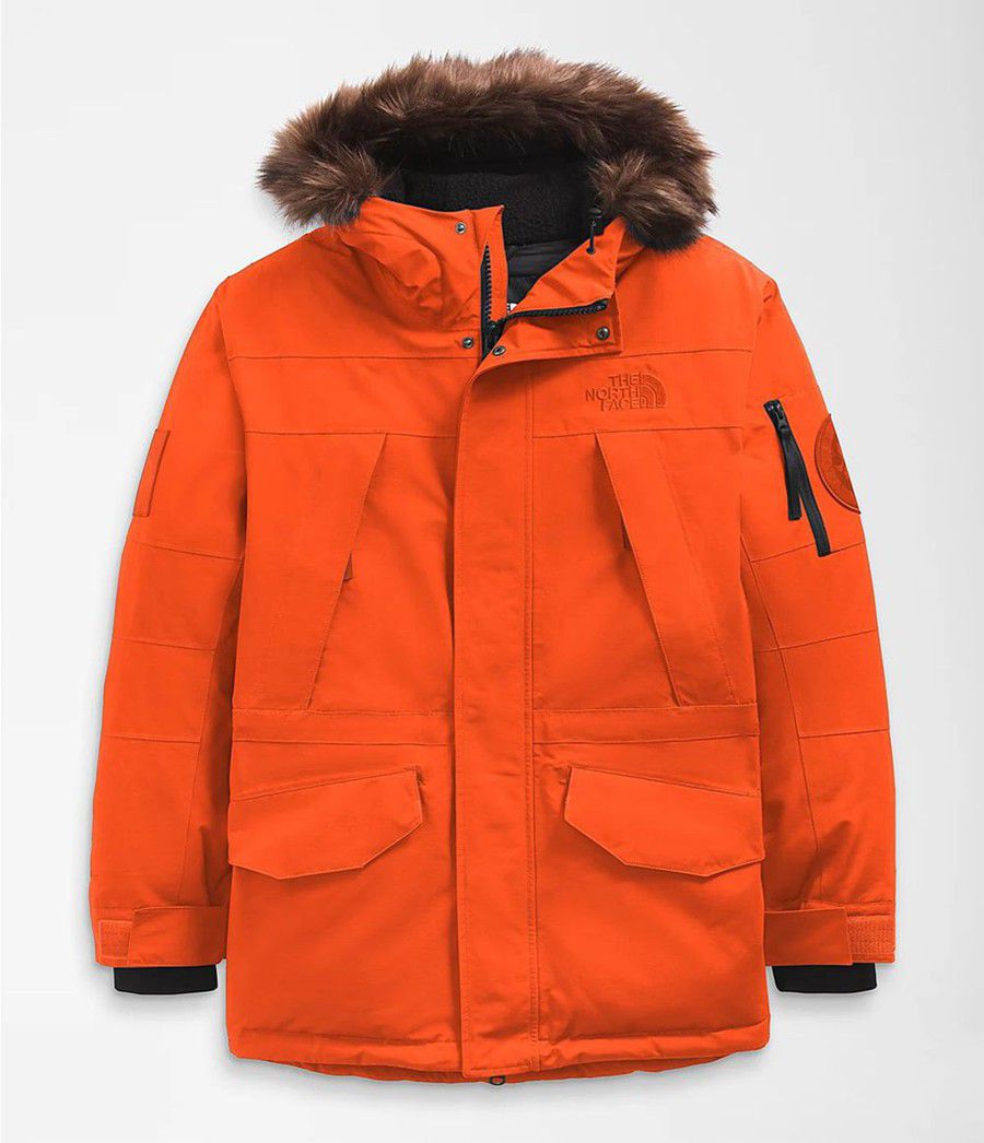 Pánské Parkas The North Face Expedition Mcmurdo Oranžové | GSFRWIE-64
