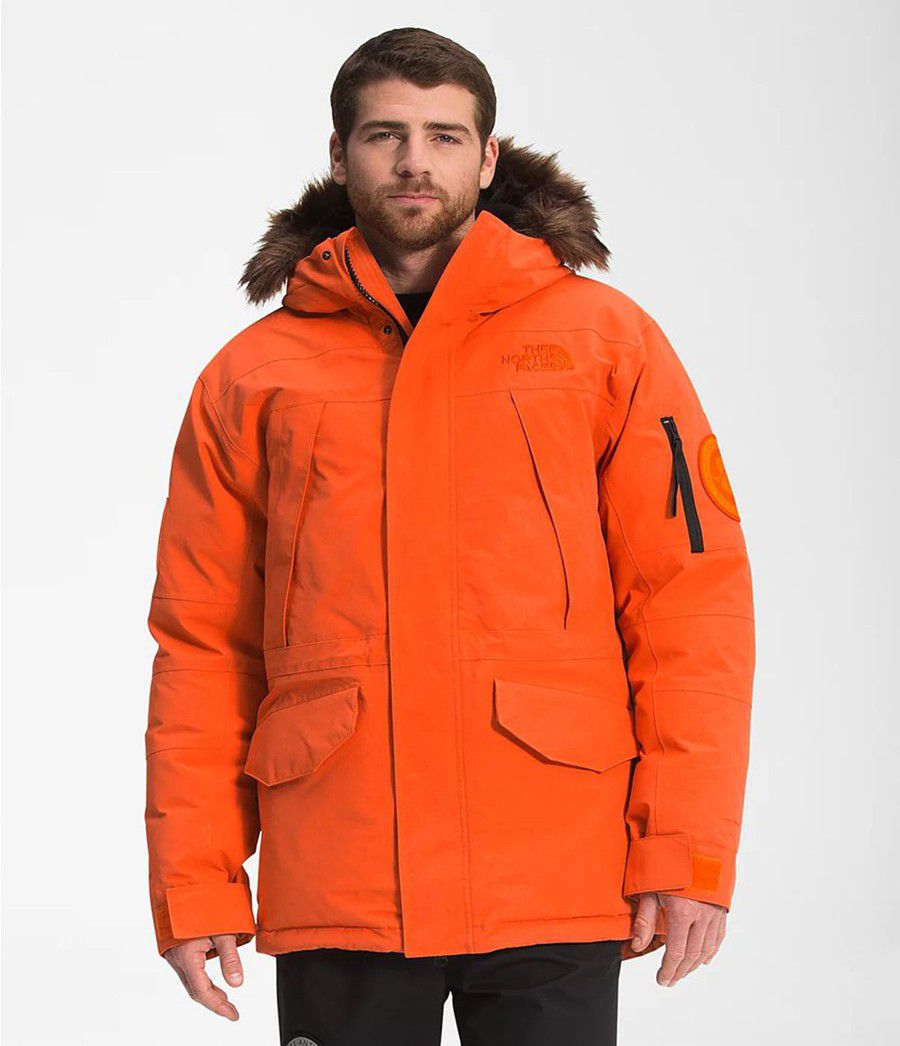 Pánské Parkas The North Face Expedition Mcmurdo Oranžové | GSFRWIE-64