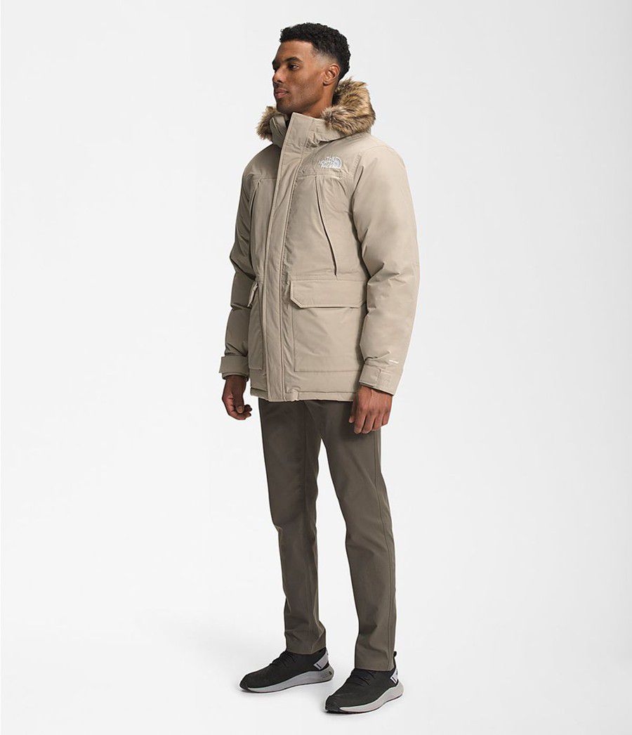 Pánské Parkas The North Face Mcmurdo Béžový | MNZTLUB-69