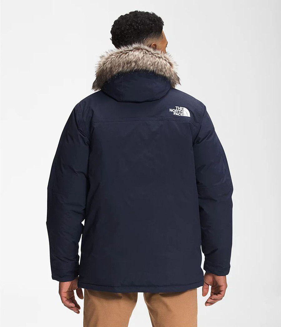 Pánské Parkas The North Face Mcmurdo Tmavě Blankyt | HXYUZVN-87