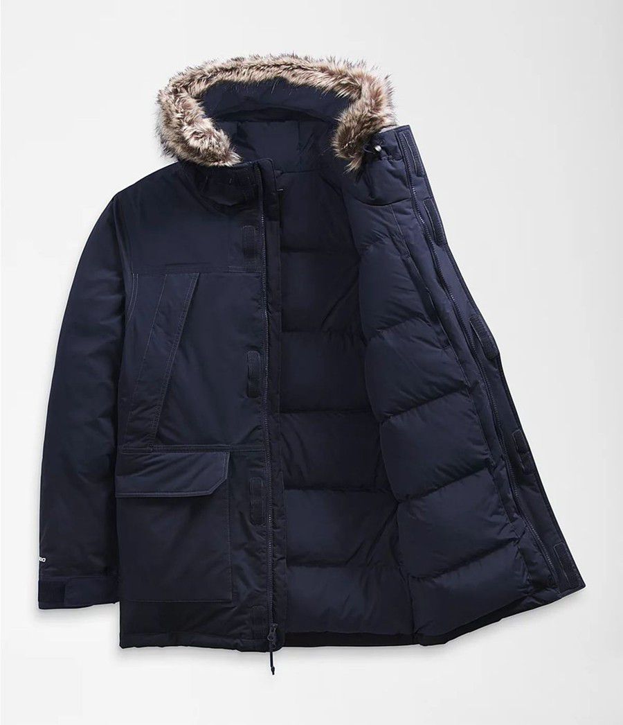 Pánské Parkas The North Face Mcmurdo Tmavě Blankyt | HXYUZVN-87
