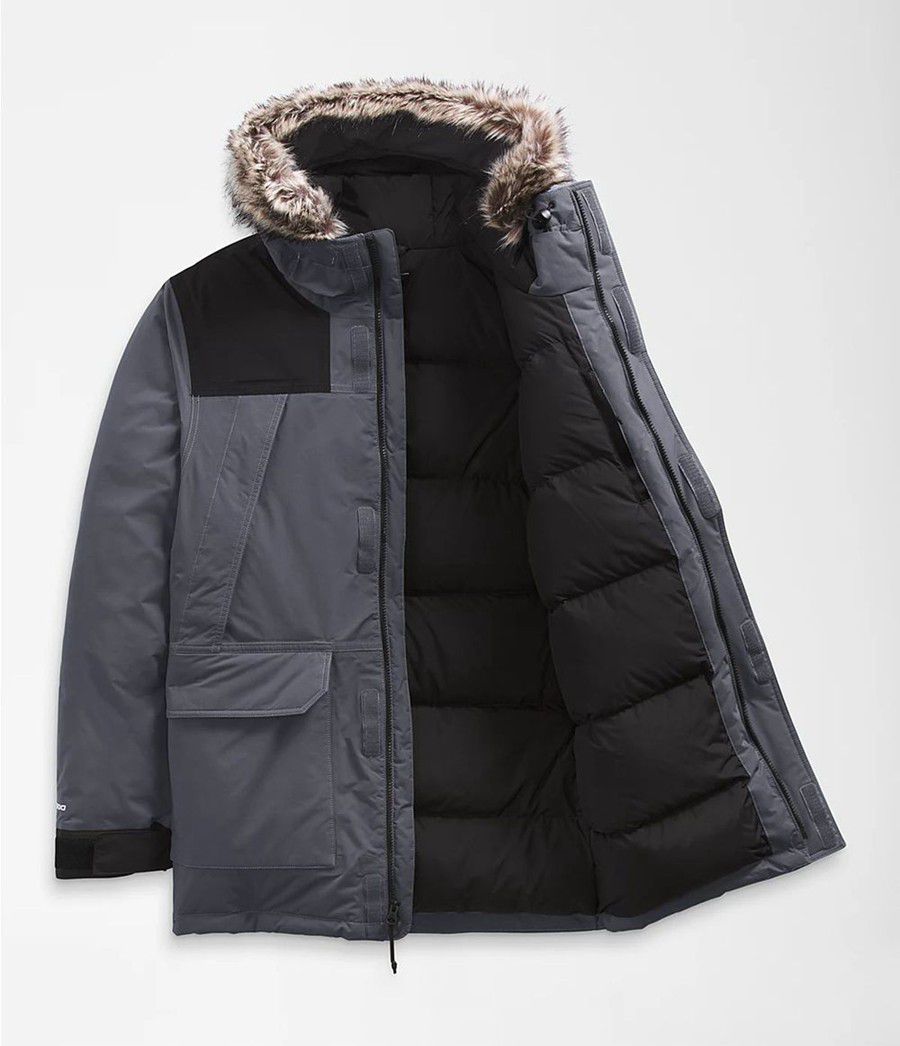 Pánské Parkas The North Face Mcmurdo Šedé | FDHZCRU-13