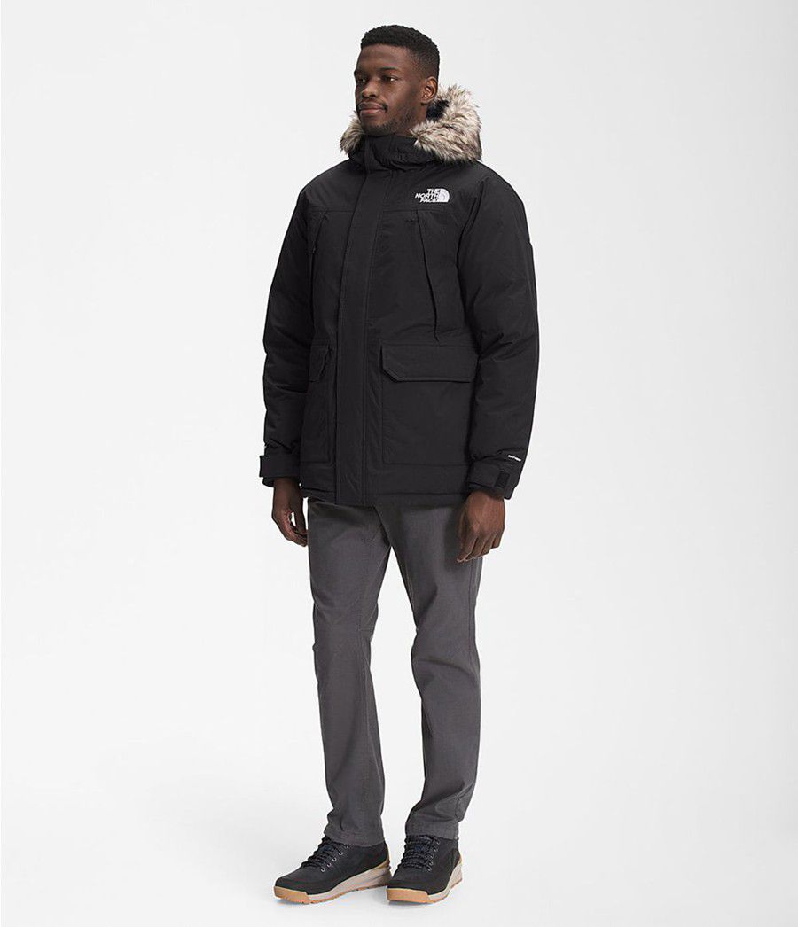 Pánské Parkas The North Face Mcmurdo Černé | BLKPHMF-67