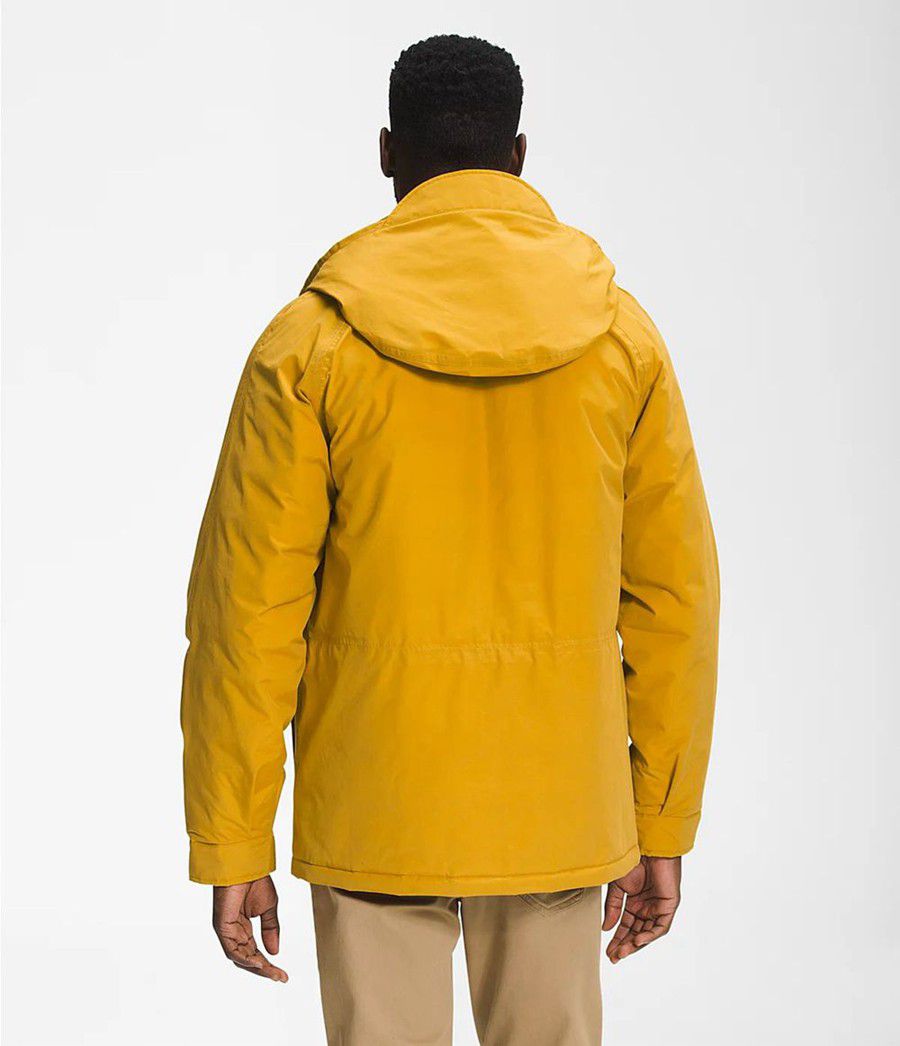 Pánské Parkas The North Face Thermoball Dryvent Mountain Žluté | DAIVYOL-71