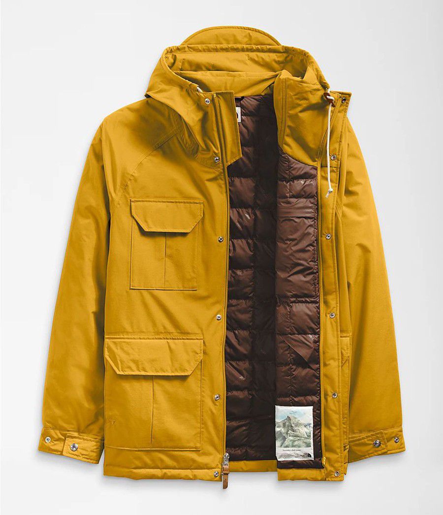 Pánské Parkas The North Face Thermoball Dryvent Mountain Žluté | DAIVYOL-71