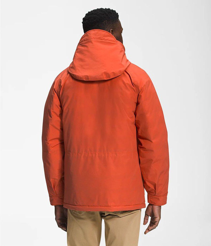 Pánské Parkas The North Face Thermoball Dryvent Mountain Oranžové | EQINBMH-60