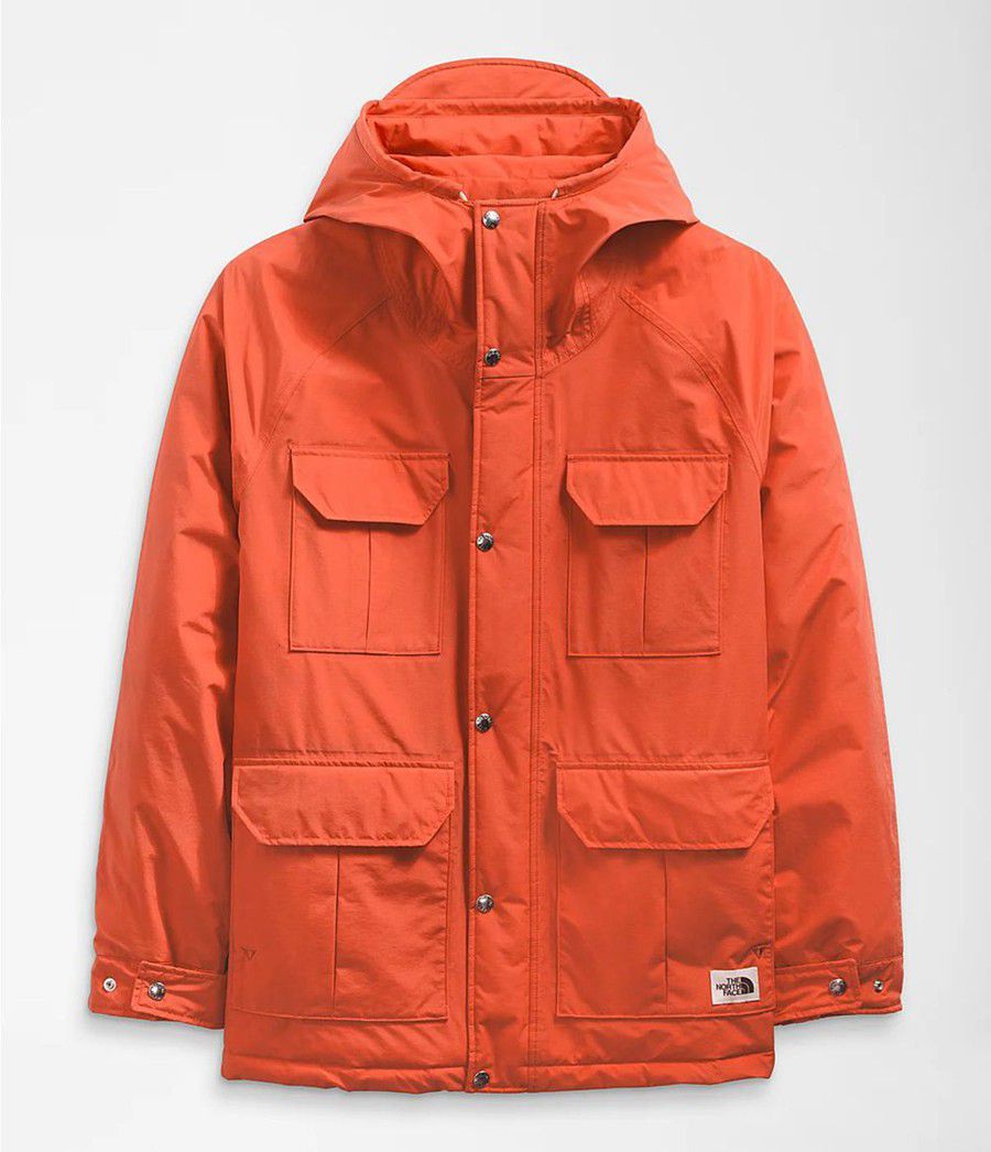 Pánské Parkas The North Face Thermoball Dryvent Mountain Oranžové | EQINBMH-60