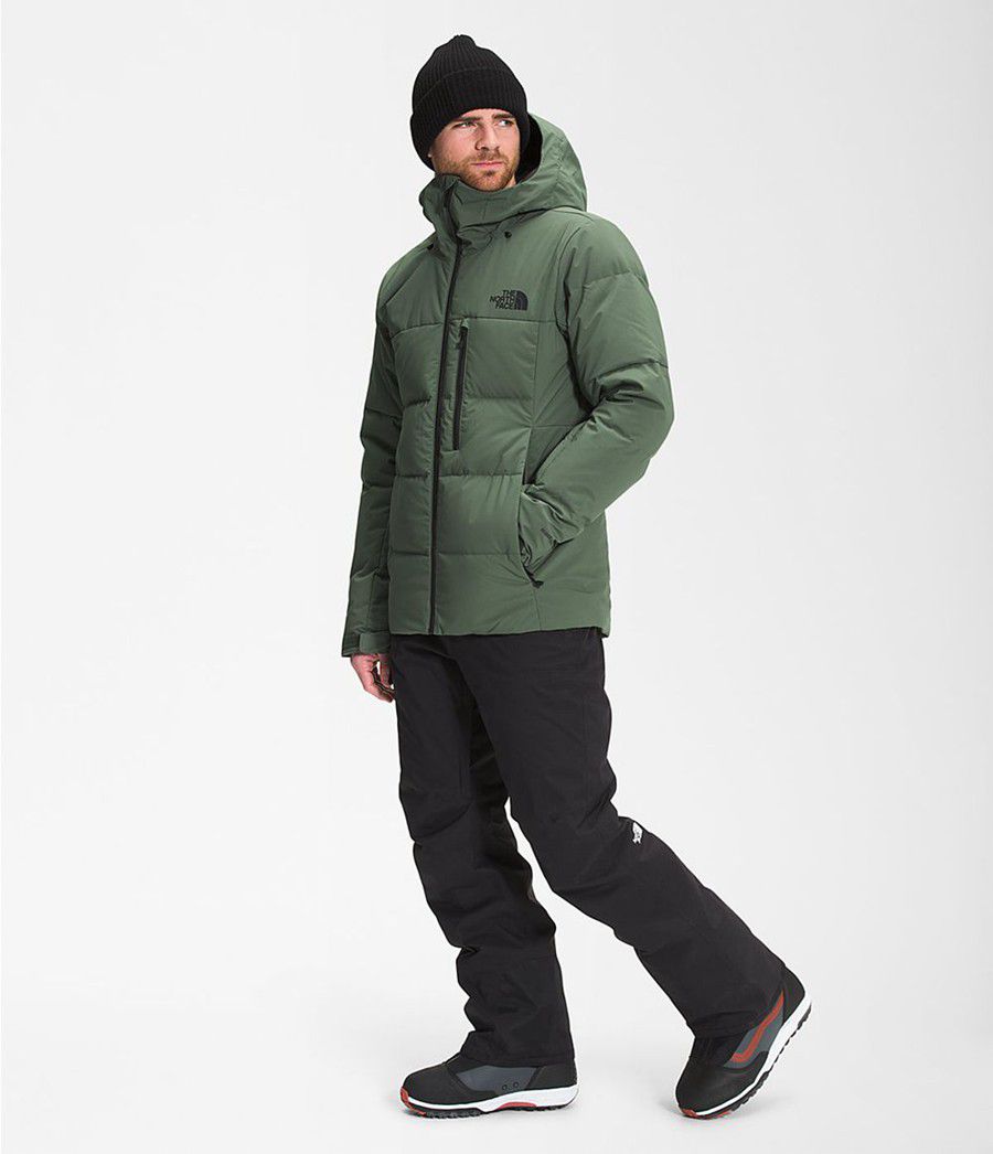 Pánské Péřové Bundy The North Face Corefire Zelene | HCUBKSL-59
