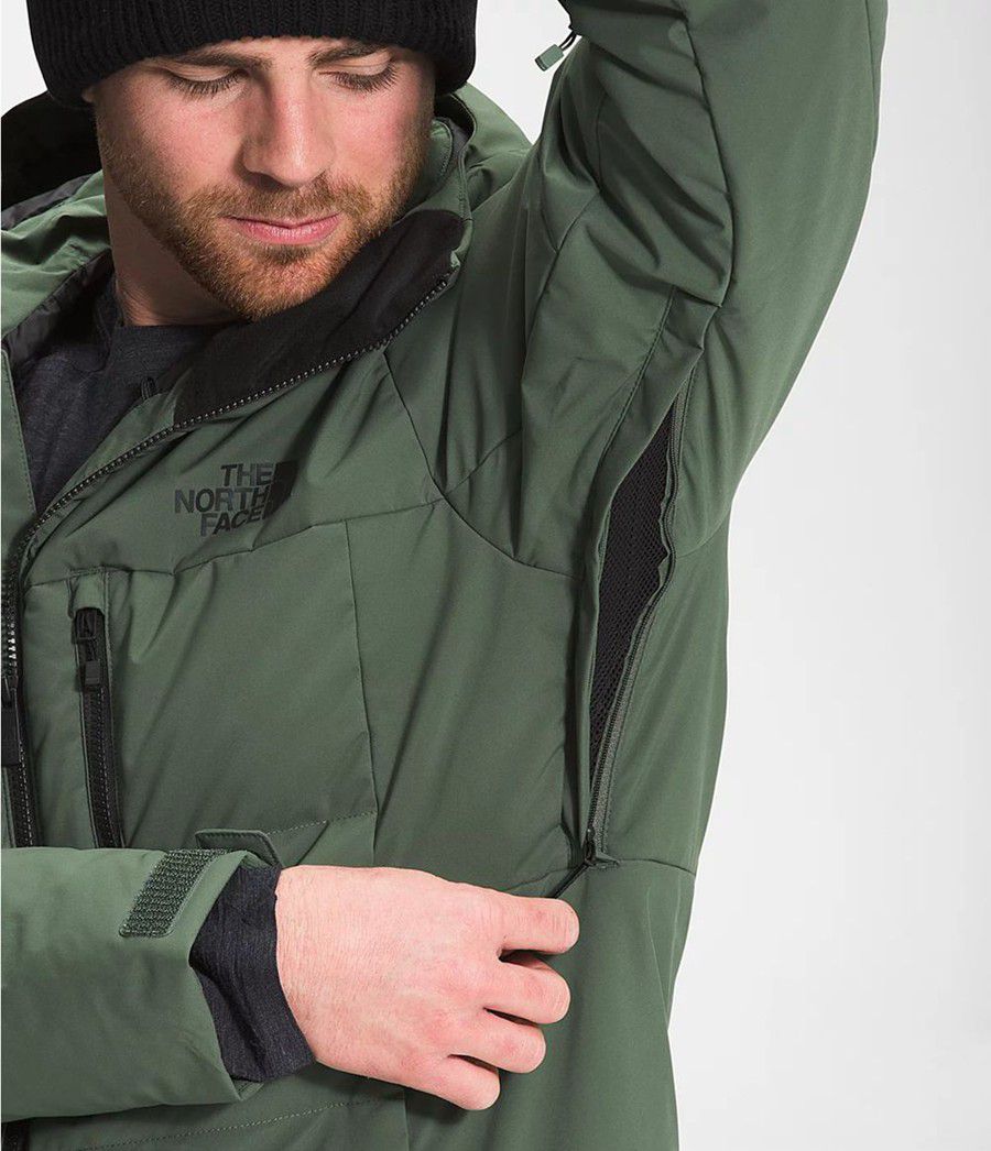 Pánské Péřové Bundy The North Face Corefire Zelene | HCUBKSL-59