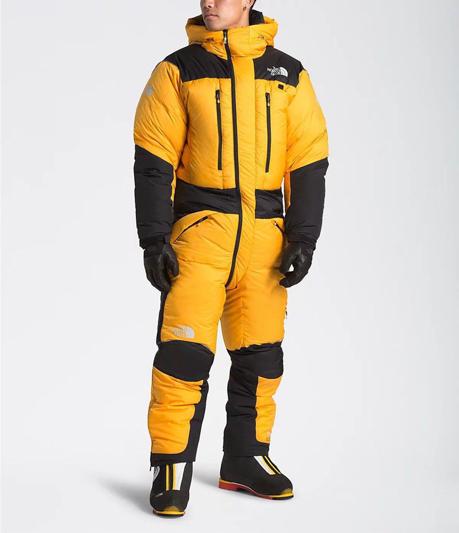 Pánské Péřové Bundy The North Face Himalayan Suit Zlaté Černé | XTKVZRW-27