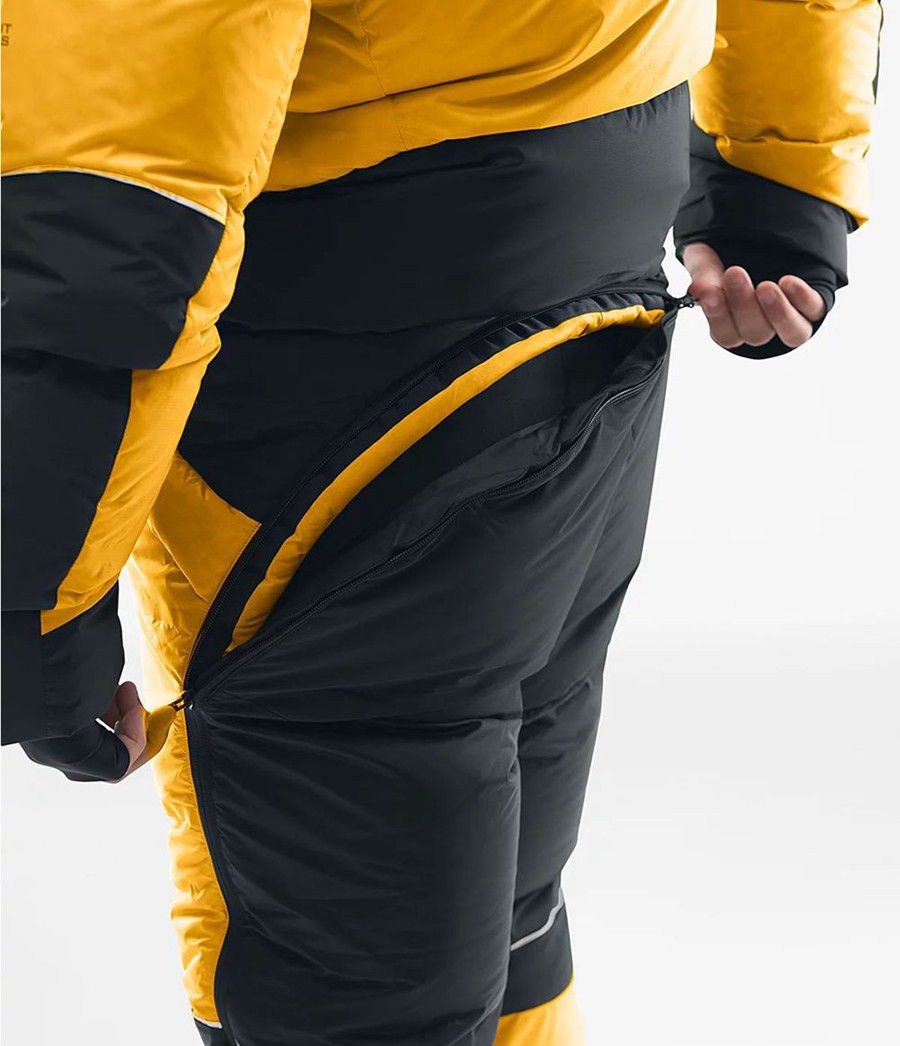 Pánské Péřové Bundy The North Face Himalayan Suit Zlaté Černé | XTKVZRW-27