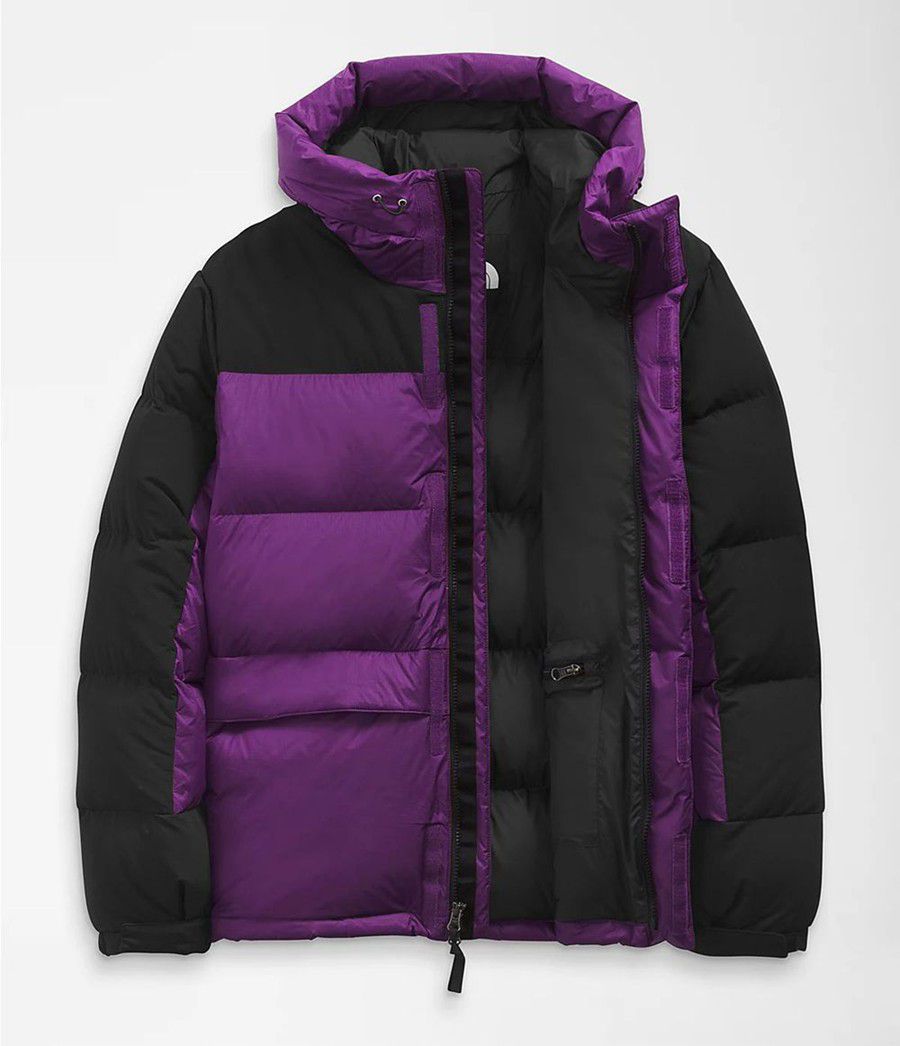 Pánské Péřové Bundy The North Face Hmlyn Fialové | EDWFPYM-87
