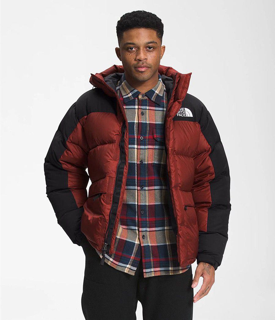 Pánské Péřové Bundy The North Face Hmlyn Červené | PUNCLMJ-23