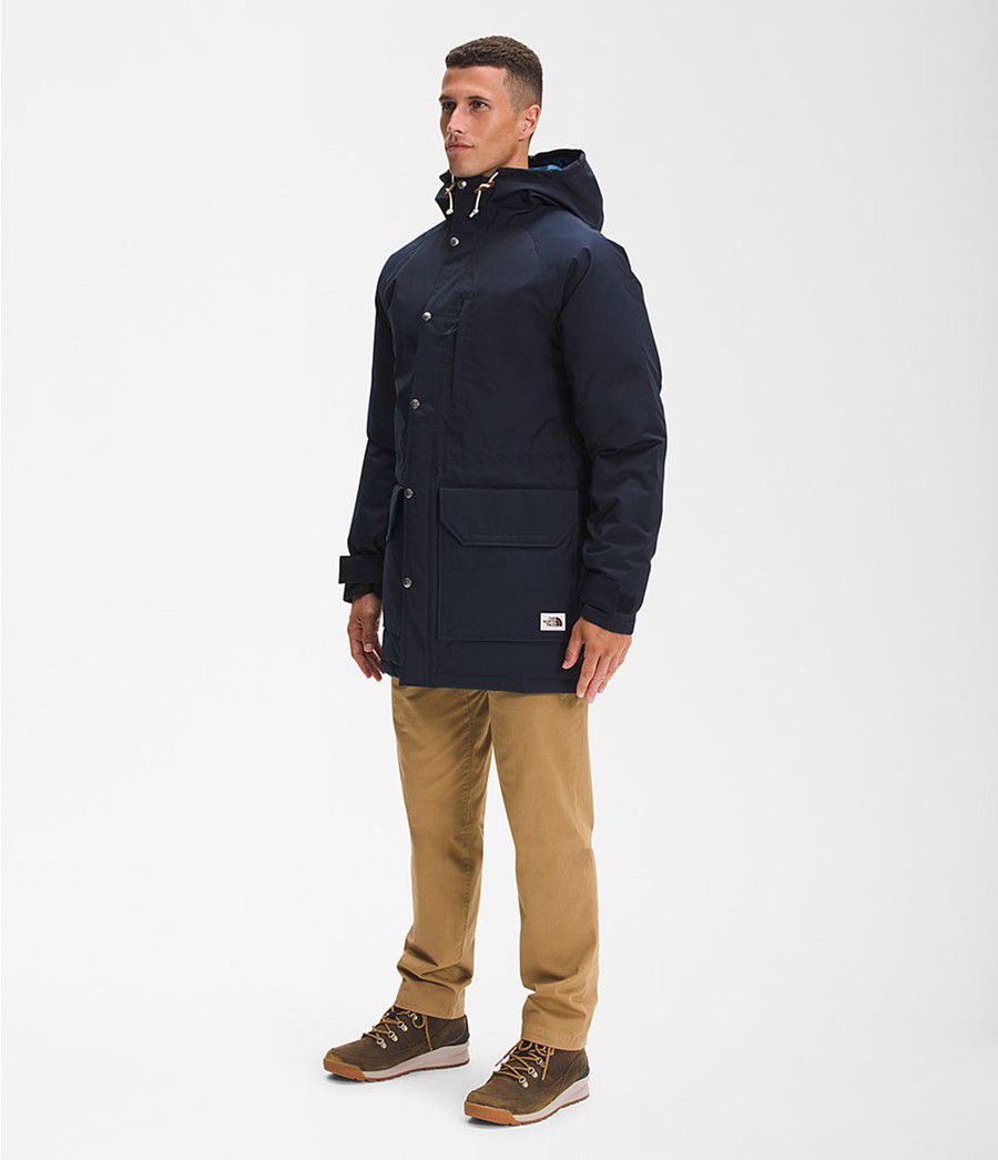 Pánské Péřové Bundy The North Face Snow Tmavě Blankyt | XOZCWDM-91