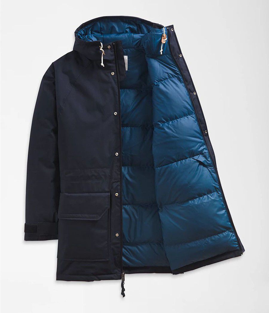 Pánské Péřové Bundy The North Face Snow Tmavě Blankyt | XOZCWDM-91