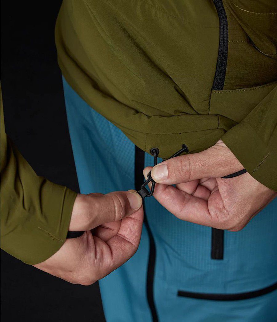 Pánské Péřové Bundy The North Face Steep 50/50 Olivy Zelené | AKSIGYD-34