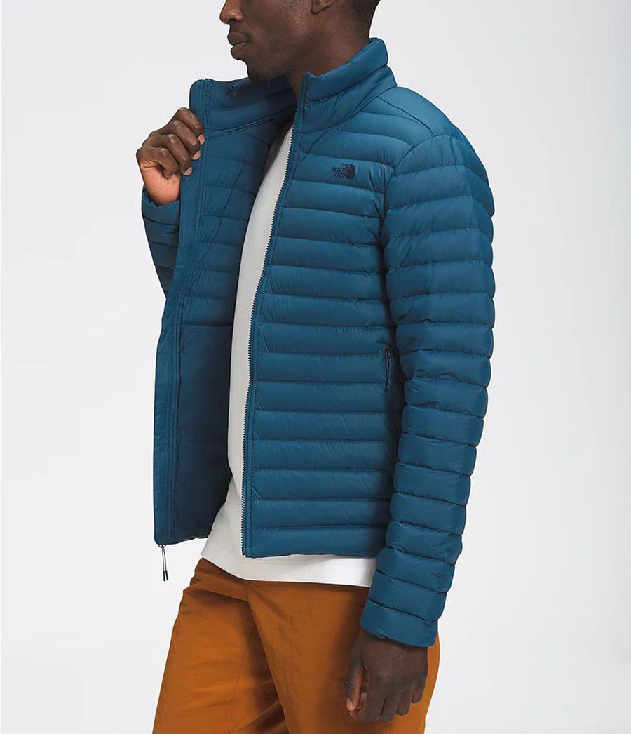 Pánské Péřové Bundy The North Face Stretch Blankyt | NMTOWDF-17